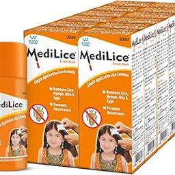 MediLice Cream Wash | Value Pack 30g x 12 | Single Application Head Lice Formula | Removes Nits, Eggs & Larvae | Prevents Recurrence | Trusted Indian Brand Since 1998-image-74