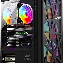 High-Performance Desktop PC with Core i7-4770 CPU, HD 4600 Graphics, 16GB RAM, 512GB SSD, HDMI, VGA, Ethernet, RGB Cabinet, Windows 10 Pro, and WiFi-23