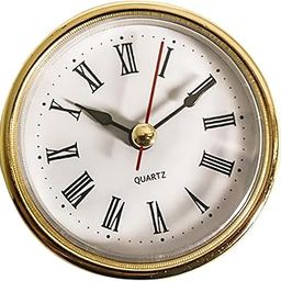 CLUB BOLLYWOOD®Round Clock Insert Replacement Repair Part Office Clock Decorative Home 65mm Without Ring|1 Clock Insert-20