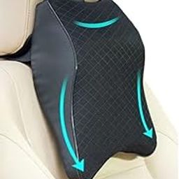 JAMUNESH ENTERPRISE Memory Foam Neck Support for Car Seat Office Chair, Headrest Cushion for Driving -Help Relieve Neck Pain & Improve Circulation/Fit Most Vehicles (1 Car Neck Pillow)-picture-26