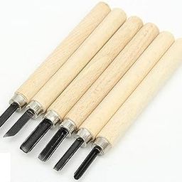 QALAM KAARI 6 PC Wood-Carving Tool Set for Professionals, Carpenters and Hobbyists-image-3