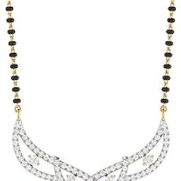 pc jeweller 14k (585) Yellow Gold and Solitaire Mangalsutra for Women-picture-26