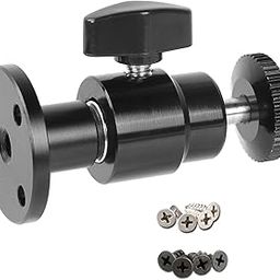 WEISUYUUS 1/4-20 BallHead with Ceiling Mount for CCTV &Videos Wall Monitors Mount for Video Surveillances Camera Setups-image-71