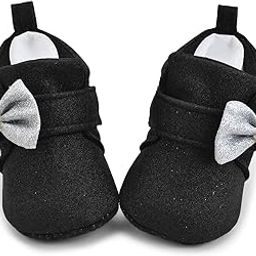 Newborn Baby Boys & Girls 3 TO 9 Months Skin Friendly Comfortable Booties (Black -1204)-image-112