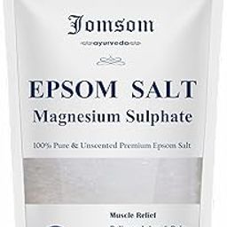 Jomsom Ayurvedic Epsom Bath Salt Crystal and Bath | For refreshing bath soak | Foot Spa | Relieves aches & pain - 1 kg.-image-62
