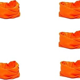 Mens Head Cover Band Bandana Stretch Hair Style Japanese 5 Orange b-image-47
