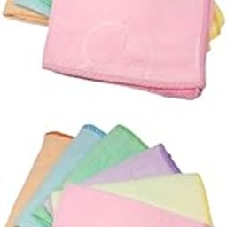 Baby Boy's and Baby Girl's Cotton Handkerchief Hanky, Face Towels, Baby Soft Cotton Napkin Pack of 12-image-26