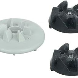 Motor & Jar Coupler Gear Set for "PANASONIC/NATIONAL PANASONIC" Mixer Grinders | Mixer Grinder Replacement Parts | Black, Grey (1Motor Coupler+ 2Jar Couplers)-12