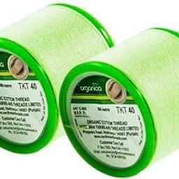 2 Spool x 300m Organica Organic Cotton Eyebrow Threading Thread - India-40