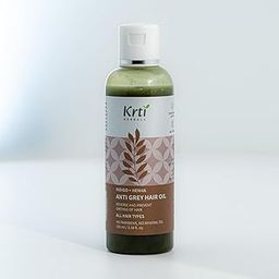 Krti Herbals Hair Oil with Indigo and Henna | 100 ml | Natural Ingredients | Non-Toxic | For Strong and Healthy Hair | Made With 16 Herbai Extracts for Luxurious Hair Care. (Pack Of 1, Indigo & Henna)-16