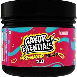Pre-Gayor Black 2.0 Pre-Workout Powder – 10 g Citrulline Malate, 6 g Beta-Alanine, 300 mg Caffeine, L-Theanine –Energy, Focus, Pumps, Lab-Tested (Watermelon, 338g)-picture-11