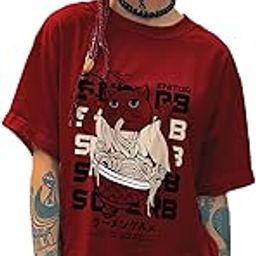 Womens T-Shirts Round Neck Oversized Half Sleeve-image-31