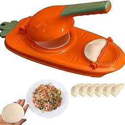 2-in-1 Dumpling Maker & Dough Press – Multi-Purpose Mould for Gujiya, Momos, Ghughra, Empanadas & Puri | Easy Kitchen Tool for Perfect Dumplings (Big Dumpling maker)-27