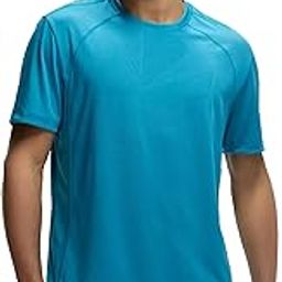 MV15 Men's Polyester Microfiber Fabric Breathable Mesh Regular Fit Round Neck Half Sleeve Active Wear T-Shirt with Stay Fresh Treatment-picture-12