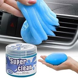 KRYLAR-Pack of 2 Multicolor Cleaning Gel for Car Detailing Tools Keyboard Cleaner Automotive Dust Air Interior Detail Removal Detailing Putty Universal Dust Cleaner for Auto Laptop Home-image-84