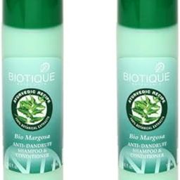 Biotique Bio Margosa Anti-Dandruff Shampoo & Conditioner (190ml) (Pack of 2)-35