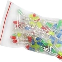 TRENDYNEST 2x40 Pieces 5mm LED Bulb Light White Red Yellow Green Light Emitting Diode Kit | Individual LEDs | LEDs, LCDs & Display Modules | Electronic Components | Electrical & Test Equipment-image-10