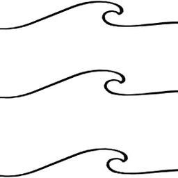 Simply Inked Wave Semi-Permanent Tattoo Designer Semi-Permanent Tattoo for Girls Boys Men Women waterproof Sticker Size: 2.5 x 4 inch l Black l 2g-image-74
