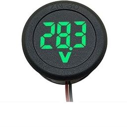 Robodo DC 5~100V Voltmeter, 3-Digit LED Digital Display Voltage Detector for Bike Battery Voltage Monitoring-image-69