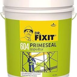 Dr. Fixit 604 Primeseal External Wall Waterproofing Coat, White Matte Finish 4 litre, Primer for external surfaces, Wall coating for external surfaces-image-80