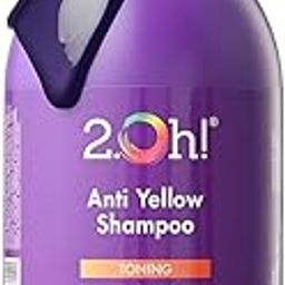 Italian Anti Yellow Shampoo | Purple Shampoo for Coloured, Highlighted, Blonde Hair | Neutralising Hair Toner for Bleached Hair | Blue Shampoo for Grey Hair | With Argan Oil for Dry Frizzy Hair-15