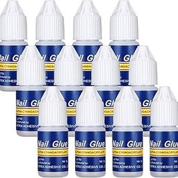 Professional Strong Nail Glue for Fake Nails - Nail Tips 3g (Pack of 3)-image-82