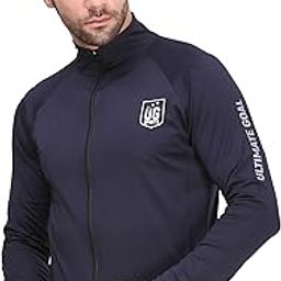 Ultimate Goal Sports Men's Regular Fit Sports Active-wear Jacket | High Neck Lightweight Polyester | Full Sleeve with Zipper Pocket-image-34