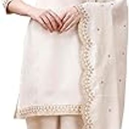 Kurta Set for Women Silk Embroidered Straight Kurta Set for Women with Palazzos and Dupatta-image-70