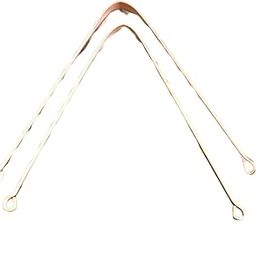 Pure Copper Tongue Cleaner Scraper – 100% Natural Oral Hygiene Tool – Rust-Free, Durable, Eco-Friendly Tongue Scraper for Fresh Breath – Ayurvedic Dental Care for Adults & Kids – 2 Pack-picture-16