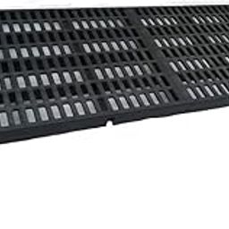 Plastic Mat Dog Cage Flooring, Goat Flooring Size: 1X3 Feet 'Good for Dog Goat Rabbit & Guinea Pigs' (4 Pcs Set) Black Color-28
