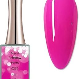 CANNI 16ml Gel Large Bottle Neon Rainbow Series Gel nail polish shining color gel Soak off Varnish Need UV Light to Cure the VU Gel Polish C276-image-59
