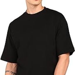 Crew Neck Half Sleeve Oversized T-Shirt for Men-image-85
