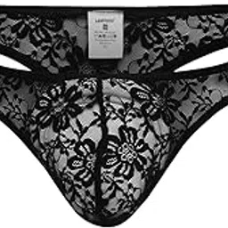 la intimo Lace Comfy Anti-Microbial Thong for Man-picture-35