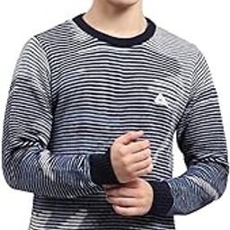 Mens Self Design Round Neck Full Sleeve Pullover (1243206RN)-image-75