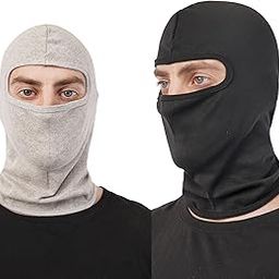 PrimeBox Full Cover Face Mask Cotton Fabric Bike Riding Washable Dust Protection Balaclava For Men Women Neck Gaiter Helmet Liner Pack of 2 Rider Accessories-image-48