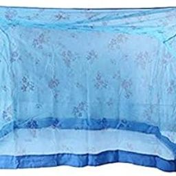 Buyagain Printed Mosquito NET for Double Bed Poly Cotton/King Size Queen Size Bed/Double Bed/machardani Protection for Baby (3x6.5 ft)-image-95