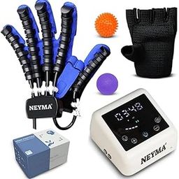 NEYMA Nobo A1 Hand Rehabilitation Robotic Gloves For Paralysis | Stroke Recovery | Spinal Cord Injury | Robotics Hand Therapy |Paralysis Recovery Gloves | Finger Rehabilitation | Robotics Trainer Gloves |Stroke Recovery | Battery Model | 1 Year Warranty (M (LEFT))-image-3