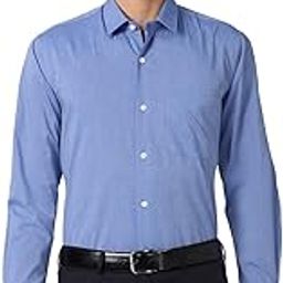 Peter England Men's Solid Regular Fit Shirt-image-66