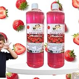 Hand Wash (1 Litre) (Pack of 2) Strawberry-image-70