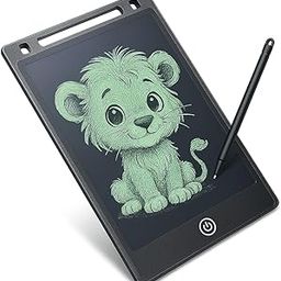 Re-Writable LCD Writing Tablet Pad with Screen 21.5cm (8.5Inch) for Drawing, Playing, Handwriting Best Birthday Gifts for Adults & Kids Girls Boys, Multicolor-13