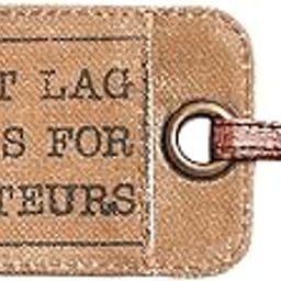 Mona B Canvas Luggage Tags | Bag Tag | Travel Id Label | Tag for Baggage Suitcase | Identification with Stylish Design for Men and Women-16
