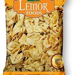 Lemor Papdi Gathiya Fiki Papdi (400 Gms, 2 Packets of 200 Gms Each) | Crispy Pure Besan Namkeen Snacks for Foodie Indians-image-65