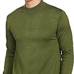 Men's Acrylic High Neck Pullover-image-97