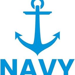 Zaqiz Anchor Navy Officer Sticker for Cars or Bikes - Durable White Vinyl for Exterior Decoration with Strong Adhesion (Light Blue)-image-23