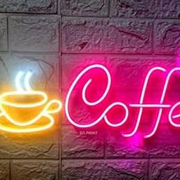 Wall Mitra Coffee Neon Signs for Wall Decor Led Lights for Coffee Bar Led Sign Room Decor for Living Room Cafe Shop Man Cave Party Christmas & Halloween Led Art Wall Decorative Lights(18X7)-image-25