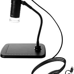 MatLogix USB Digital Microscope, 50X to 1000X Magnification Mini Handheld Endoscope Inspection Camera with 8 LEDs with Metal Stand, Compatible with Android Smartphone, Mac, Windows-21