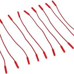 LOSA 10 Pieces Zipper Pull Zipper Tags Cord Pulls Zipper Extension Zip Fixer Red-image-55