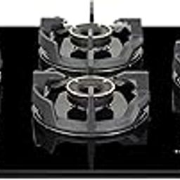 Faber 75Cm 4 Burner Hob|Auto Electric|Built-In Or Hobtop|Flame Failure Device|Cast Iron Pan Support|Glass Finish|Metal Knobs|Warranty 5 Years On Glass And Valves|Hob Experia Ht754 Alu Ai Ffd,Black-image-45