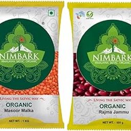 NIMBARK Masoor Malka | Best Lentils | Protein-Rich | 1kg + Rajma Jammu (Himalayan Kidney Beans) | Nutrient-Dense | 500gm | Unpolished | Naturally Rich Source Of Protein-7