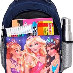 Stylish and Durable Casual Backpack Lightweight Water Resistant Multi Compartment Daypack for School Work and Travel (Black)-image-14